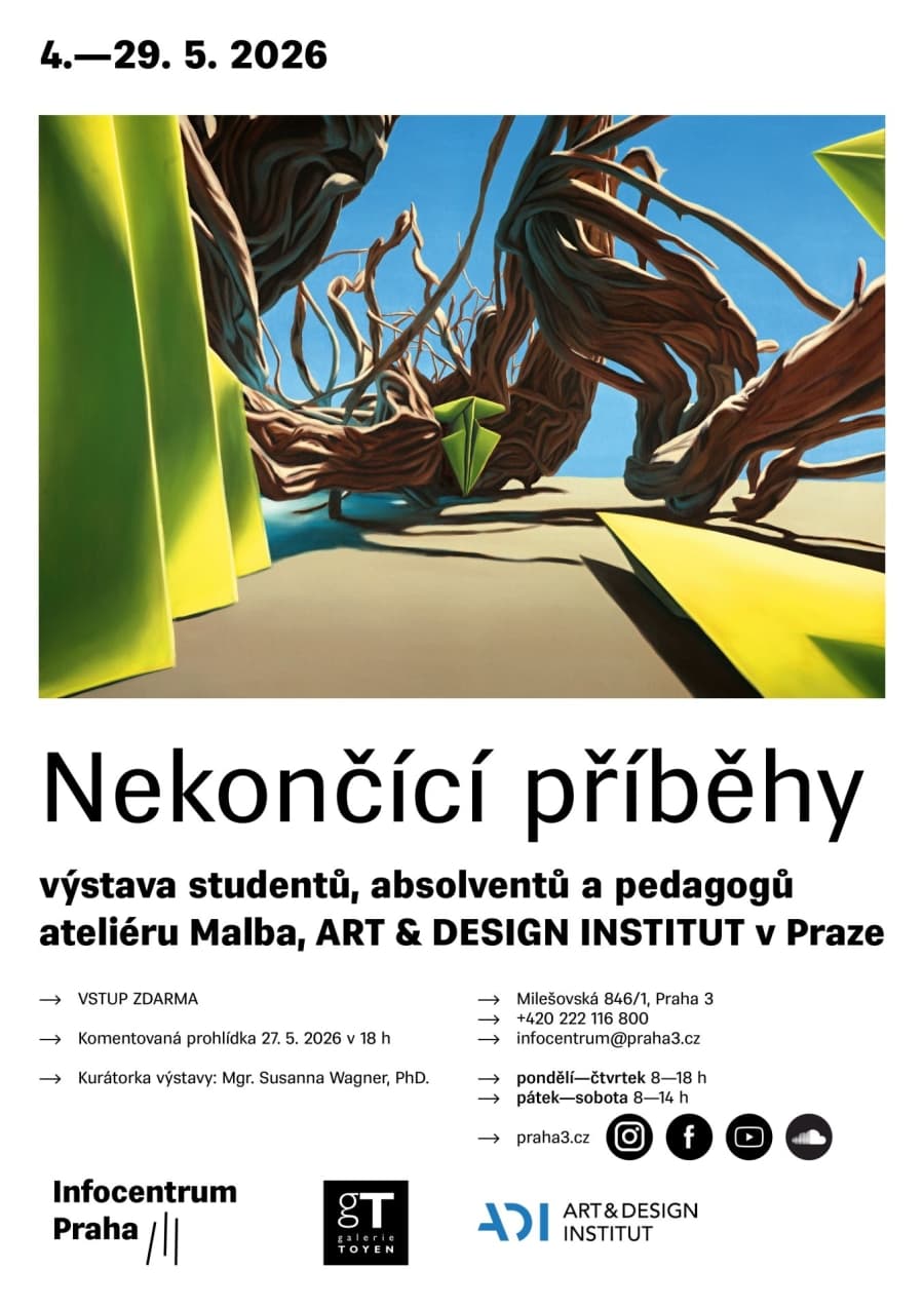 Nekončící příběhy - Malba, Art & Design Institut v Praze